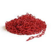 Montour Line Red Plastic Chain, 2 In, 500 Ft. Long CH-CH-20-RD-500-BX